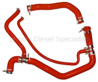PPE - PPE Performance Silicone Upper and Lower Coolant Hose Kit, Red (2001-2005)