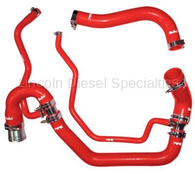 PPE - PPE Performance Silicone Upper and Lower Coolant Hose Kit, Red (2006-2010)