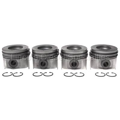 Mahle - MAHLE Right Bank Pistons w/ Rings STD (Set of 4)
