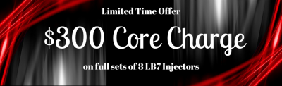 LB7 $300 Core Charge