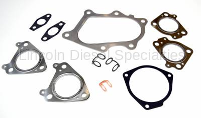 Lincoln Diesel Specialities - LDS Turbo Install Gasket Kit, Federal Emissions (2001-2004)