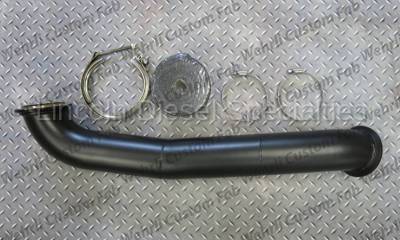 Wehrli Custom Fabrication - Wehrli Custom Fab 2011-2016 Duramax S300 3" Down Pipe 