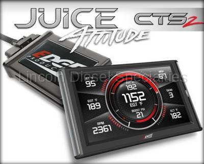 Edge Products - Edge Products Dodge/Cummins 6.7L Juice with Attitude CTS2 Monitor (2007.5-2012)
