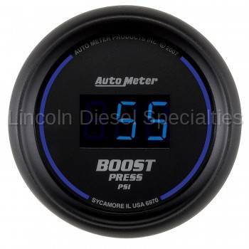 Auto Meter - Auto Meter Cobalt Digital Series, 2-1/16" BOOST, 5-60 PSI (Universal)
