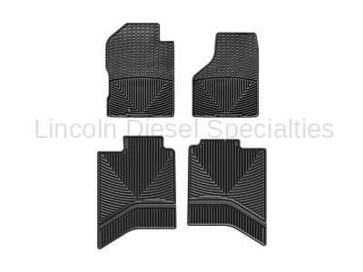WeatherTech - WeatherTech All-Weather Floor Mats, Quad Cab Front and Rear, Dodge Ram (2003-2012)*
