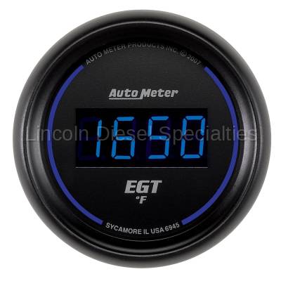 Auto Meter - Auto Meter Cobalt Digital Series, 2-1/16" PYROMETER, 0-2000 F, (Universal)
