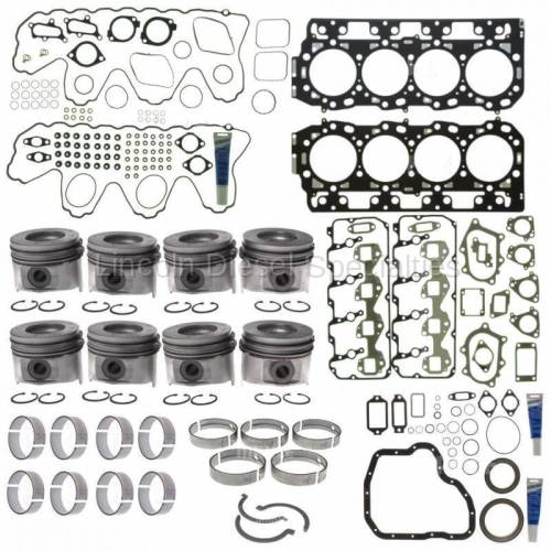 Mahle Motorsport - Mahle Motorsports Complete Master Engine Rebuild Kit w/Performance Cast Pistons, With /.075 Pockets (2006-2010)