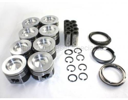 Mahle Motorsport - MAHLE Motorsports Performance Cast Pistons Kit , STD. 16.3CR w/.075 Pockets (2001-2016)