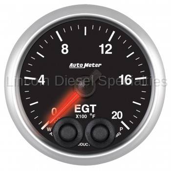 Auto Meter - Auto Meter Designer Black Series Water Temp. 2-1/16", 100-250 °F (Universal)