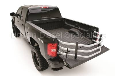 AMP RESEARCH - AMP RESEARCH  BedXTender HD Sport Truck Bed Extender, Silver, STD. Bed (2007.5-2019)