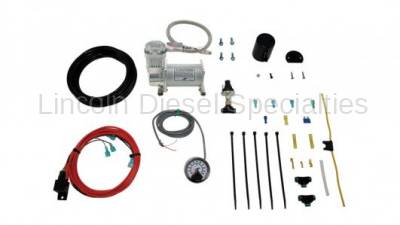AIR LIFT - AirLift Single Path On-Board Air Compressor System with Heavy Duty Compressor