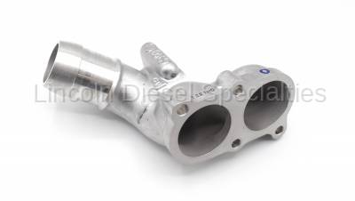 GM - GM OEM Duramax Van Engine Coolant Outlet Pipe/ Thermostat Housing (2006-2010) (2001-2017 Custom Applications)