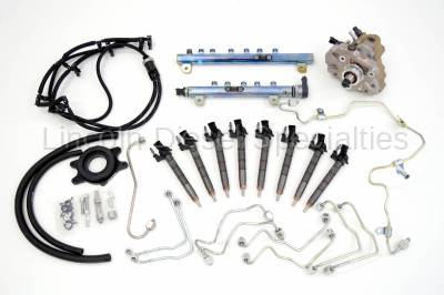 Lincoln Diesel Specialities - CP4 Catastrophic Failure Replacement Kit with CP3 Conversion Kit  for LGH (2011-2016)