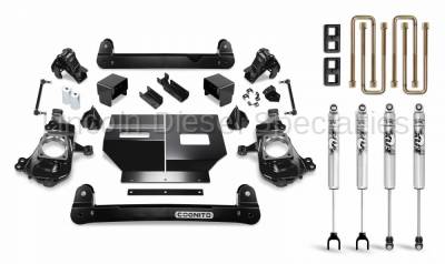 Cognito MotorSports - Cognito Motorsports 4" Standard Lift Kit  with Fox Shocks for Duramax (2020-2023)