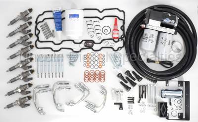 Lincoln Diesel Specialities - Complete LB7 Injector Install Kit with Lift Pump