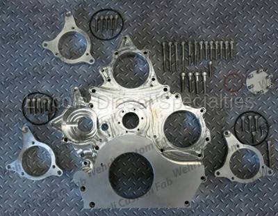 Wehrli Custom Fabrication - Wehrli Custom Fab Duramax Billet Front Engine Cover