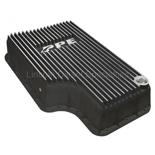 HEAVY-DUTY DEEP ALUMINUM TRANSMISSION PAN (BRUSHED)