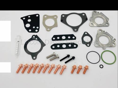 Alliant Power - Alliant Power Turbo Install Kit, 07-16 OM642 3.0L Merc/Frei/Jeep - AP0138