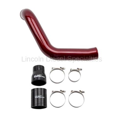 Wehrli Custom Fabrication - 2004.5-2005 LLY Duramax 3" Passenger (Cold) Side Intercooler Pipe Kit