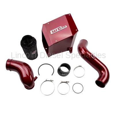 Wehrli Custom Fabrication - 2007.5-2010 LMM Duramax 4" Intake Kit with Air Box Stage 2