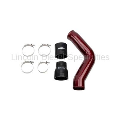 Wehrli Custom Fabrication - 2013-2018 6.7L Cummins Driver Side 3.5" Intercooler Pipe Kit