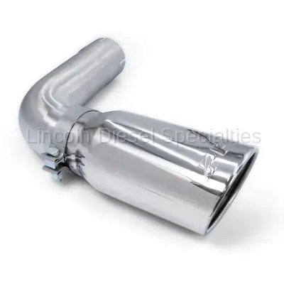 GM - PPE Performance Duramax 4" Inch 304 Polished Stainless Steel Turn Out Exhaust Tip 4"-5" (2020-2023)