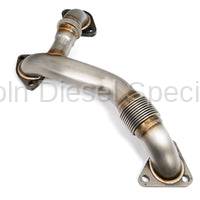 PPE - PPE Replacement LBZ Up-Pipe (Passenger Side) for PPE Exhaust Manifolds (2006-2007)