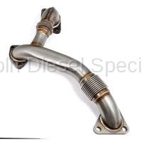 PPE - PPE Replacement LMM Up-Pipe (Passenger Side) for PPE Exhaust Manifolds (2007.5-2010)