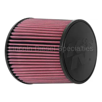 K & N Cold Air Intakes - K & N Replacement Air Filter Element (Universal Clamp On)