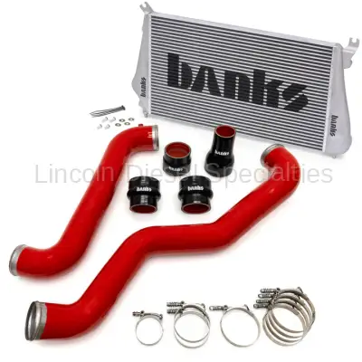 Banks - Banks Power Techni-Cooler Intercooler System with Red Boost Tubes (2011-2016)