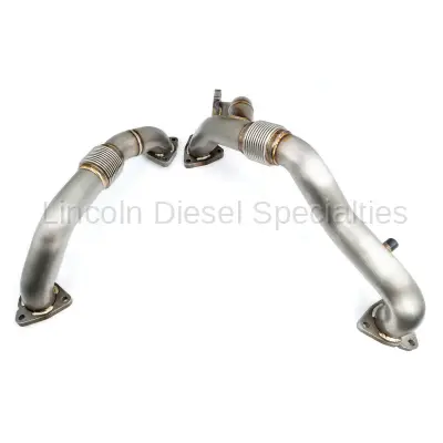 PPE - PPE Ford 6.4L Replacement UP Pipes (2008-2010)