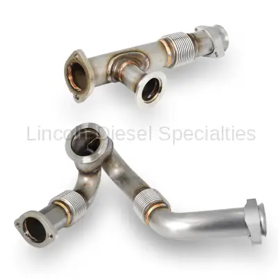 PPE - PPE  FORD 6.0L OEM PERFORMANCE UP-PIPES USE WITH ROUND EGR COOLER (2003-2004)