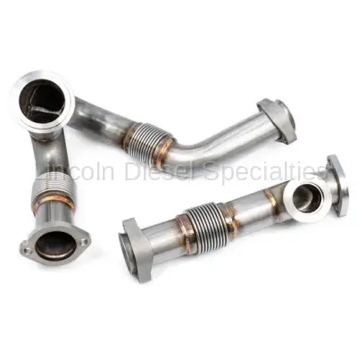 PPE - PPE  FORD 6.0L OEM PERFORMANCE UP-PIPES USE WITH SQUARE EGR COOLER (2004-2007)