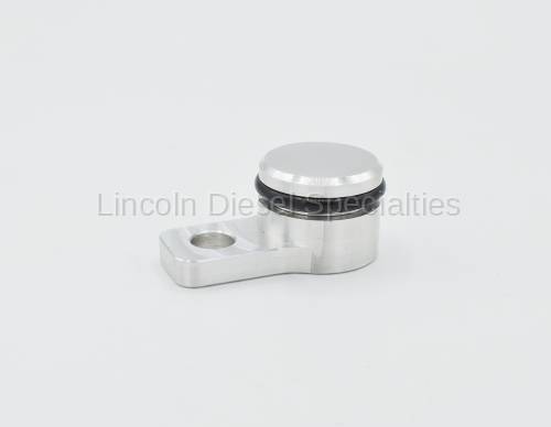 Lincoln Diesel Specialities - LDS Duramax Rear Engine Cover Coolant Return Plug (2011-2016)