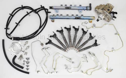 Lincoln Diesel Specialities - CP4 Catastrophic Failure Replacement Kit with CP3 Conversion Kit  for LGH (2011-2016)