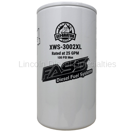 FASS - FASS Fuel System Extreme Water Separator Extended Length