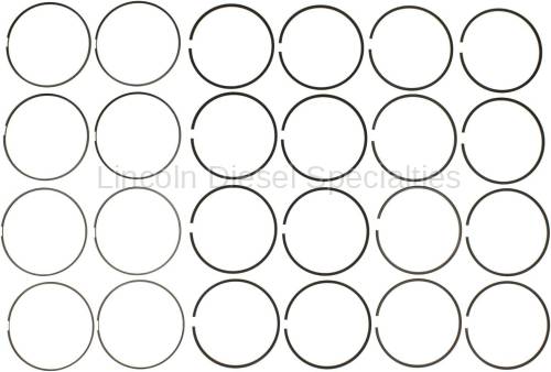 Mahle - Mahle Original Piston Ring Set Std. (Complete Set 8) 2011-2016