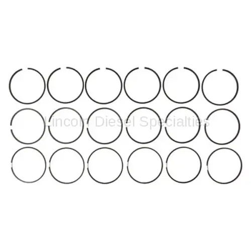 Mahle - Mahle Dodge/Cummins 6.7L Standard Ring Set Full Set for 6 Pistons  (2007.5-2018)