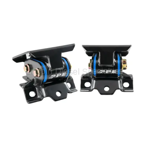 PPE - PPE GM 6.6L Duramax Engine Mount Kit with Silicone Bushings-Blue (2011-2016)