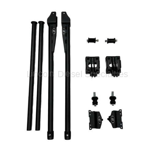 S&B - S&B Traction Bar Kit For GM Silverado/Sierra, Long Gusset (2020-2026)
