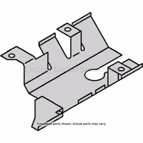GM - GM OEM Turbo Charger Mount Heat Shield (Lower) 2001-2004