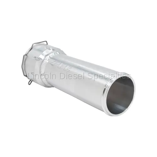 PPE - PPE Turbo Resonator Delete, Raw Finish, Duramax 3.0L, LM2/LZO (2020-2026)