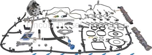 Lincoln Diesel Specialities - Ford Powerstroke 6.7L Catastrophic CP4 Failure Kit With DCR Kit (2011-2014)