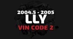 GM Duramax - 2004.5-2005 LLY VIN Code 2