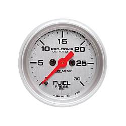 Gauges & Pods - Gauges  - Auto Meter - Auto Meter Ultra-Lite Fuel Pressure Gauge