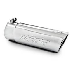 Exhaust - Exhaust Tips - MBRP - MBRP Universal 4" Angled Rolled End Exhaust Tip (3.5" Inlet, 4" Outlet)