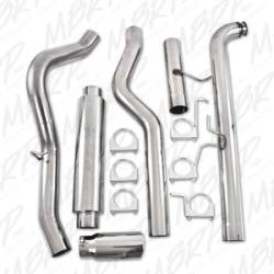 MBRP - MBRP  XP Series, 4" Down Pipe Back, Single Side, Off-Road, T409 (2001-2007) - Image 2