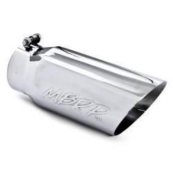 MBRP Universal 5" Dual Wall Angled T304 Exhaust Tip (4" Inlet, 5" Outlet)