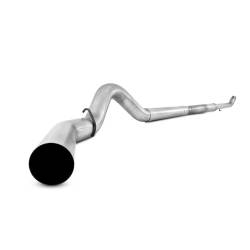 Exhaust Systems - 5" Systems - MBRP - MBRP  PLM Series, 5" Down Pipe Back, Single Side ,Exhaust System, AL, No Muffler, No Tip (2001-2007)