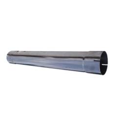 Exhaust - Delete Pipes - Banks - Banks Power Universal 4" Muffler Delete Pipe 4" Inlet/Outlet 28.5 Overall Length, T409 Stainless Steel 